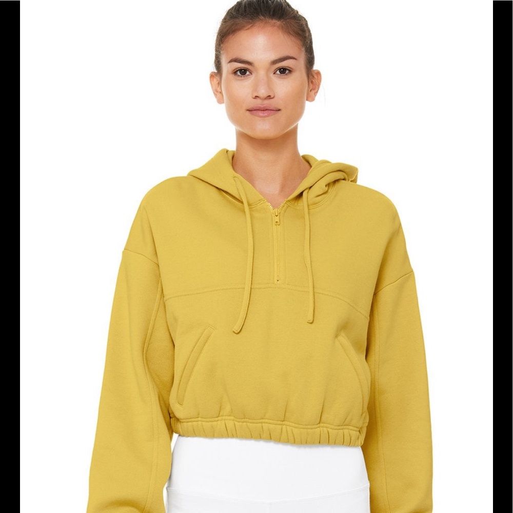 Alo Stadium Half-Zip Hoodie